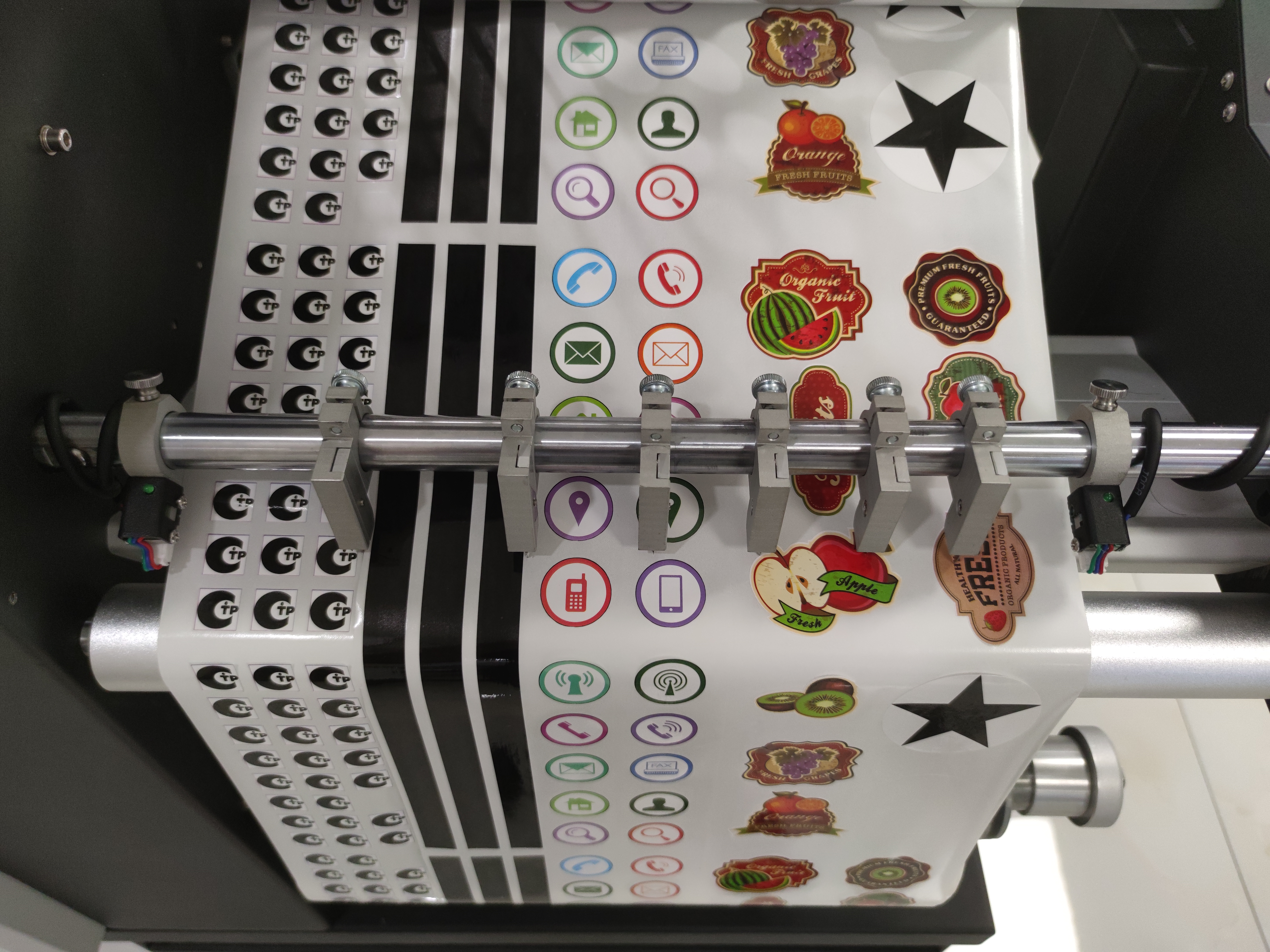 Die-cut stickers and labels